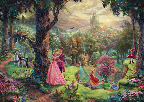 Schmidt Disney princesse - puzzle la belle au bois dormant - 1000 pièces