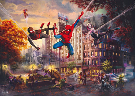 Schmidt Marvel Spider-Man Puzzle 1000 pièces – L'alliance ultime.