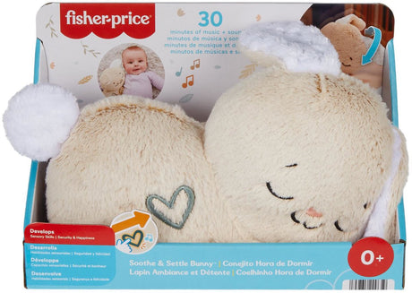Fisher Price apaise et règle le lapin