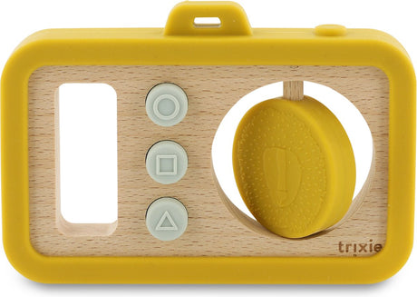 Caméra bébé en bois et silicone Trixie - mr. lion