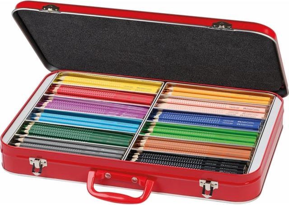 Crayons de couleur Faber-castell - grip 2001 - pack classe - 300 pièces - fc-201681