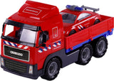 Camion de pompiers et camion de pompiers de Cavallino, échelle 1:16
