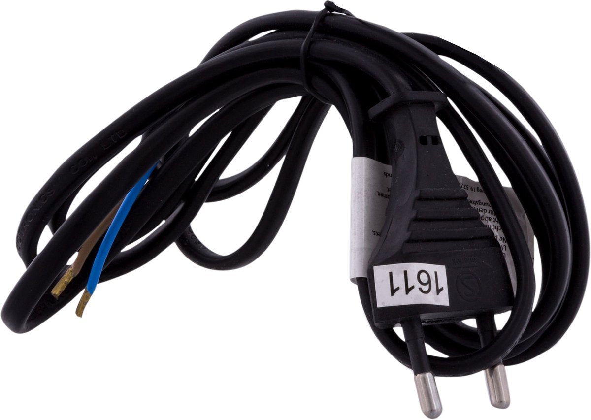 Câble de connexion Q-link - max 1200w - 2 x 0,75 mm - 1,8 m - noir