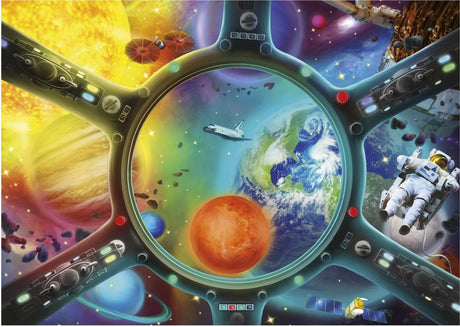 Puzzle Educa espace promenade 500 pièces en carton pour enfants.