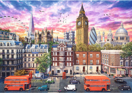 Puzzle Trefl - Promenade à Londres - 4000 pièces - puzzle adultes.