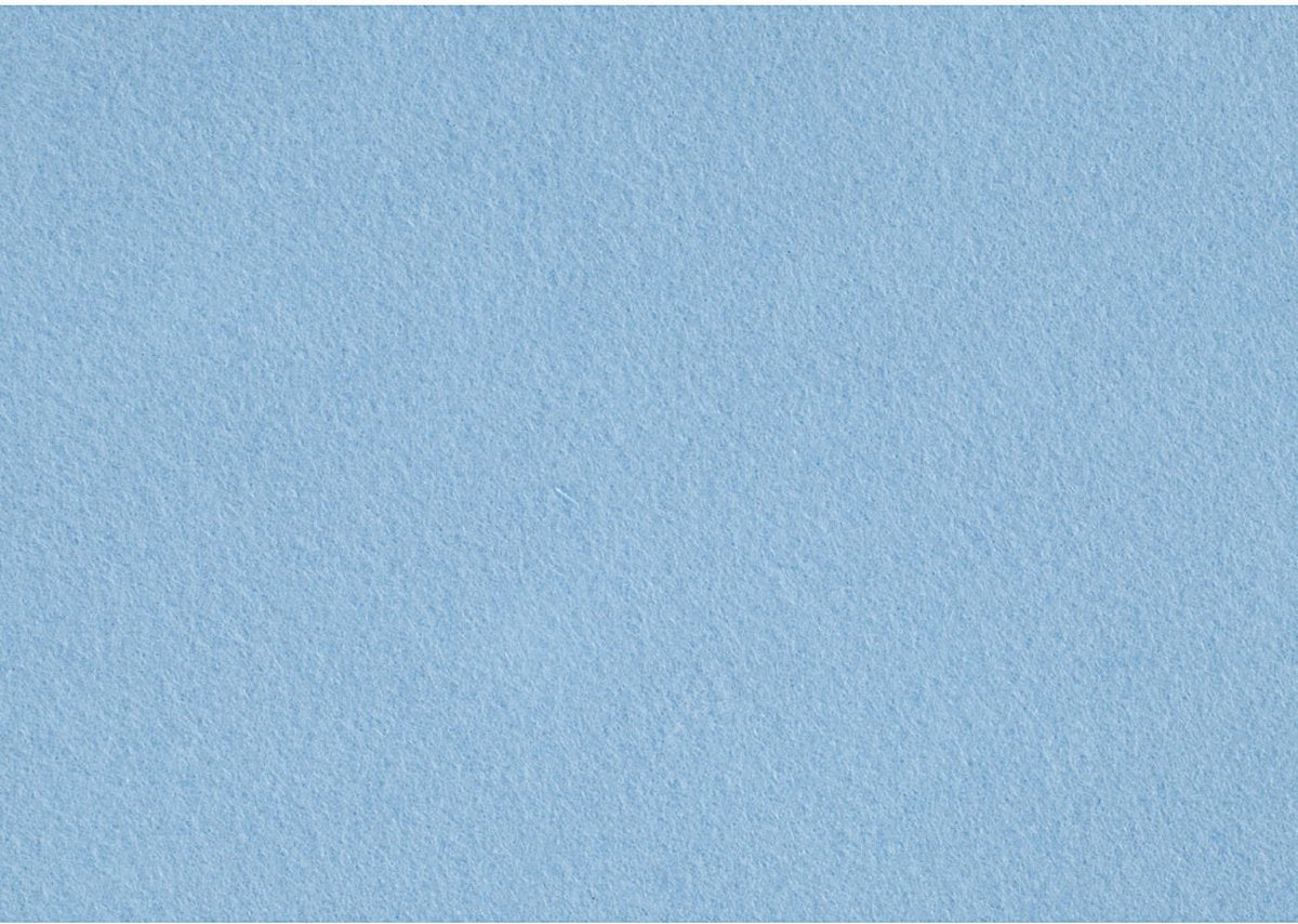 Creativ company hobby feutre bleu clair A4, 10 feuilles
