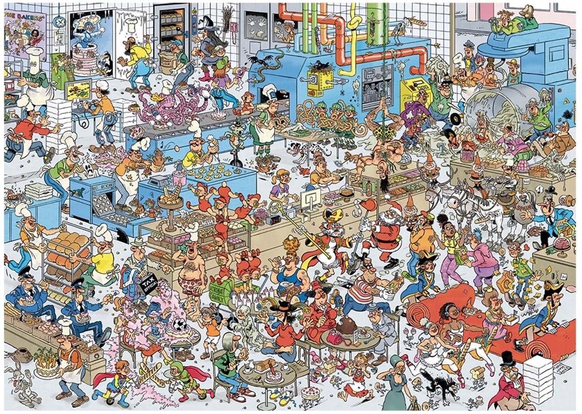 Puzzle Jumbo Jan van Haasteren - la boulangerie, 1000 pcs.