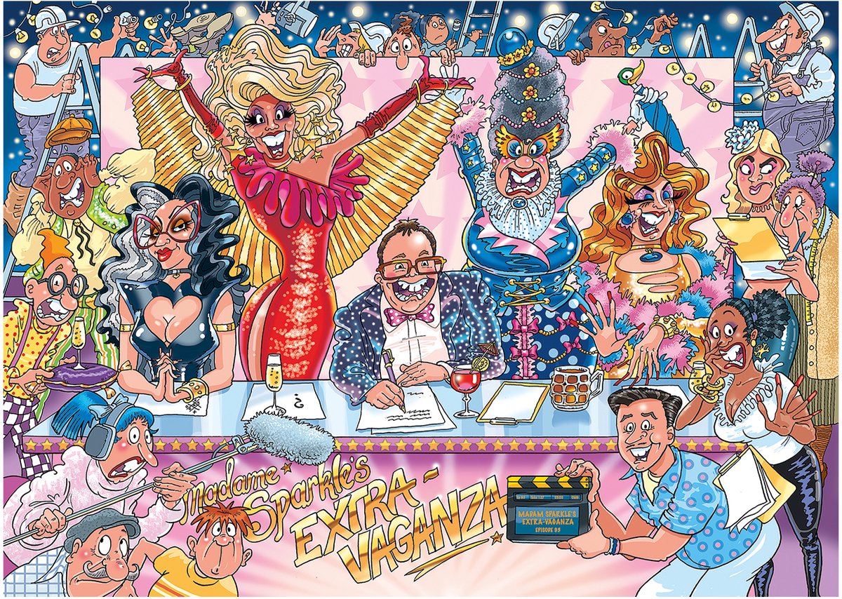 Wasgij original 42 - paillettes et éclat ! 1000 pièces