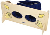 Small foot - mur tactile en bois