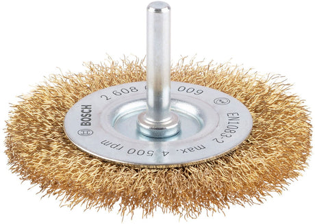 Brosse disque Bosch 6 mm 75 ondulé 0,2 laitonné