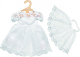 Robe de mariée de poupées avec voile, 35-45 cm
