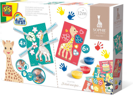 Ses My First - Sophie La Girafe - Couleurs et peintures