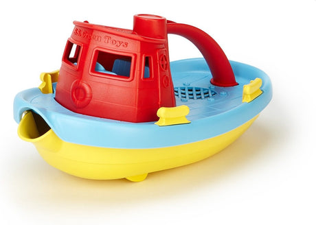Remorqueur jouets verts - rouge bleu