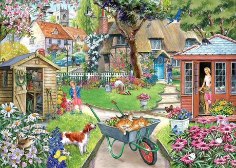 House of Puzzles Puzzle Bloomin de jolis morceaux de fleurs de 500 xl.