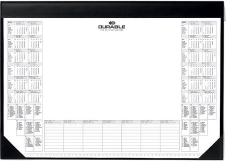 Bloc-notes durable avec calendrier