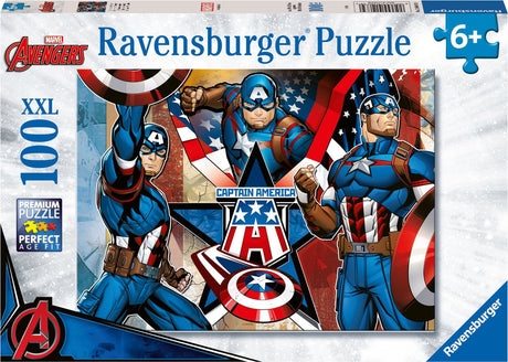 Ravensburger Jigsaw Puzzle XXL Captain America, 100e.