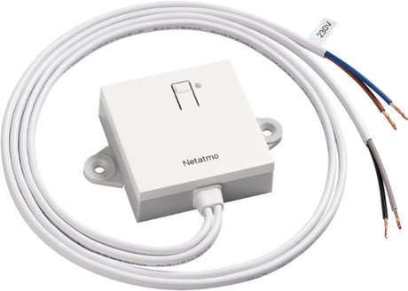 Netatmo thermo link - pour thermostat origine - récepteur sans fil - récepteur à contact sec - pour chaudière et pompe à chaleur