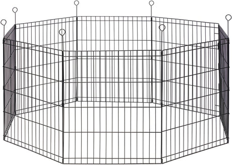 Beeztees premium vihar konijnenren xl - knaagdierenren - 8 panelen - paneel 60x70 cm - dia 155 cm