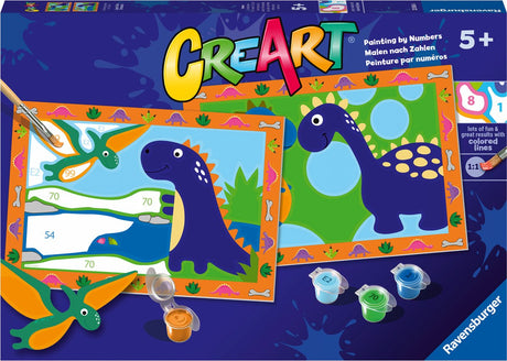 Ravensburger Creart peinture au numéro - Land des dinosaures