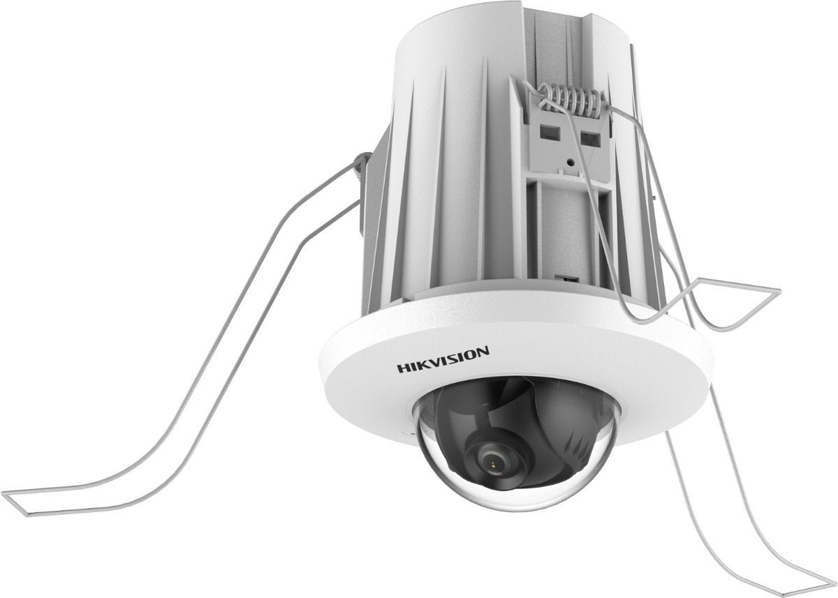Hikvision ds-2cd2e43g2-u, caméra de sécurité IP, intérieur, filaire, mur de plafond, blanc, dôme