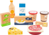 Small foot - amuse-gueules en bois, produits froids et surgelés, 9 pièces.