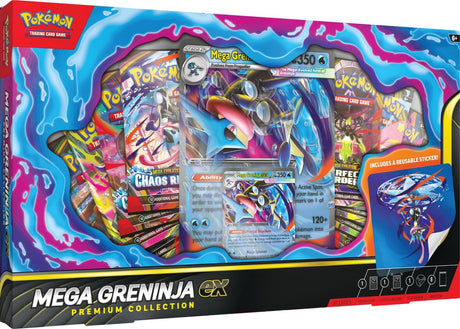 JCC Pokémon : Méga Greninja Ex - Collection Premium