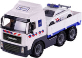 Camion de police de Cavallino et voiture de police, échelle 1:16