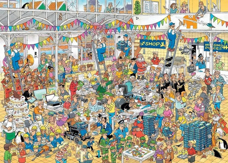 Jan van Haasteren - JVH Studio 10 ans - Puzzle 1000 pièces - Puzzle