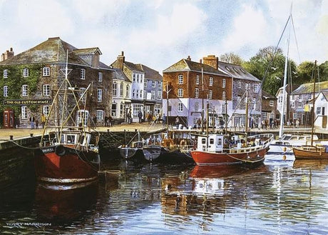 Gibsons - Padstow Harbour (par Terry Harrison) - 1000 pièces 68×49cm (l×h) - puzzle pour adultes