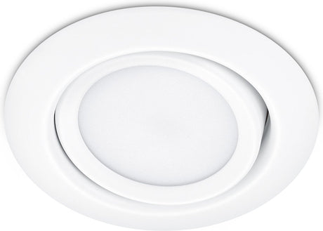 Trio rila - éclairage encastré - blanc mat - LED SMD - éclairage intérieur - orientable