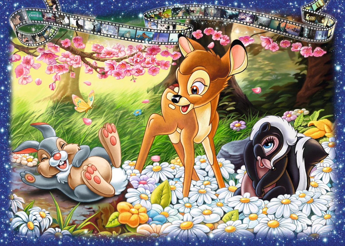 Ravensburger Puzzle Jigsaw Disney Bambi, 1000st.