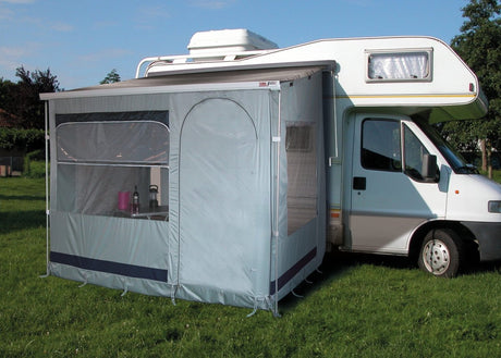 Eurotrail Caravan Luifel Narvik 300 x 190 cm Gray en polyester
