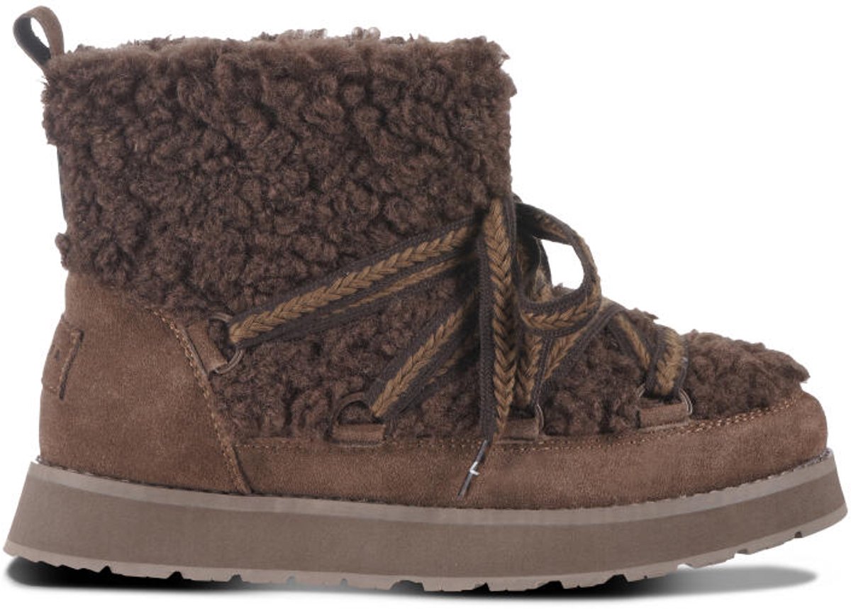 Luhta ihana ms bottes de neige pour femme - marron foncé - 38