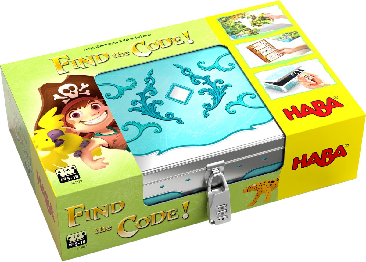 Un jeu d'enfant Haba trouver le code ! île des pirates