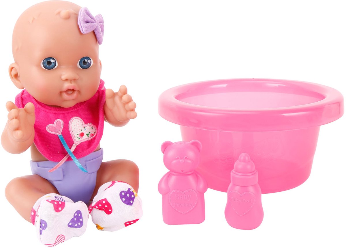 Jouets Lobbes, par exemple ensemble de poupée avec bain