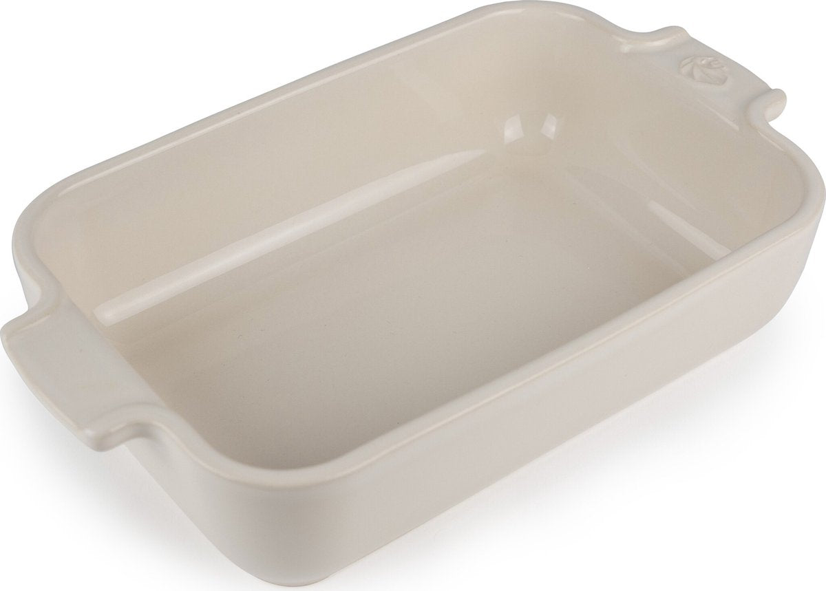 Plat à four Peugeot Appolia 22 cm - écru - rectangle