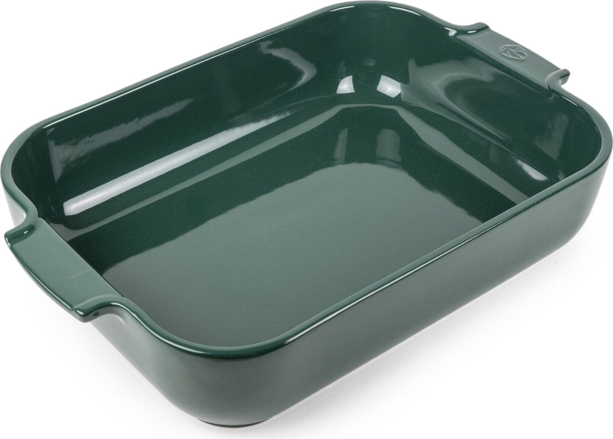 Plat à four Peugeot Appolia 36 cm - vert forêt - rectangle