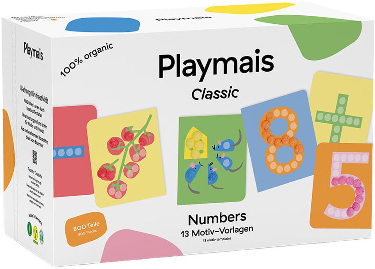 Numéros classiques Playmais - 800 pièces