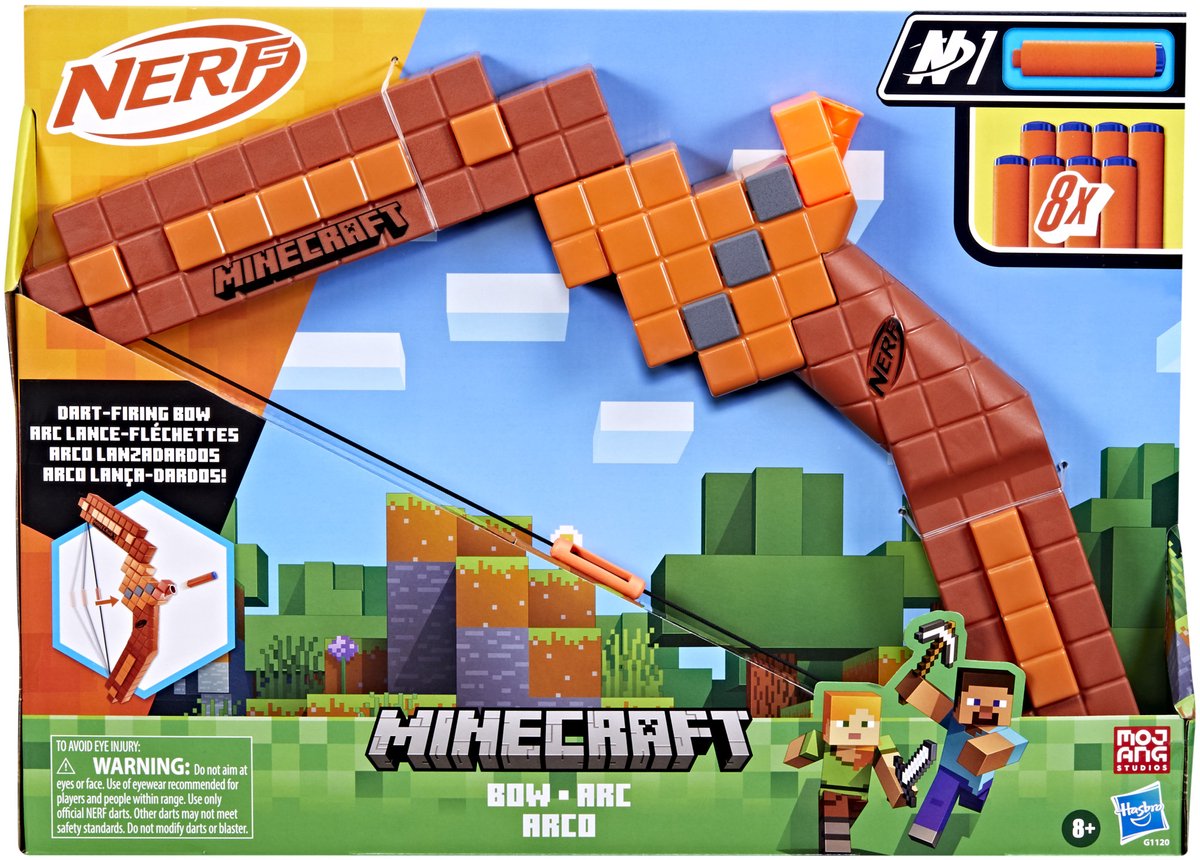 Arc Nerf Minecraft - blaster jouet