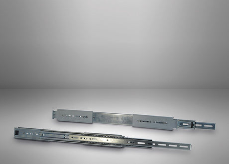 Ensemble de rail télescopique inter-techniques pour boîtiers IPC