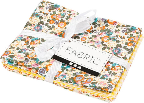 Tissu patchwork Creativ company jaune 45x55cm, 4 pcs.