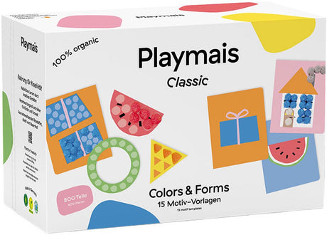 Formes couleurs classiques Playmais - 800 pièces