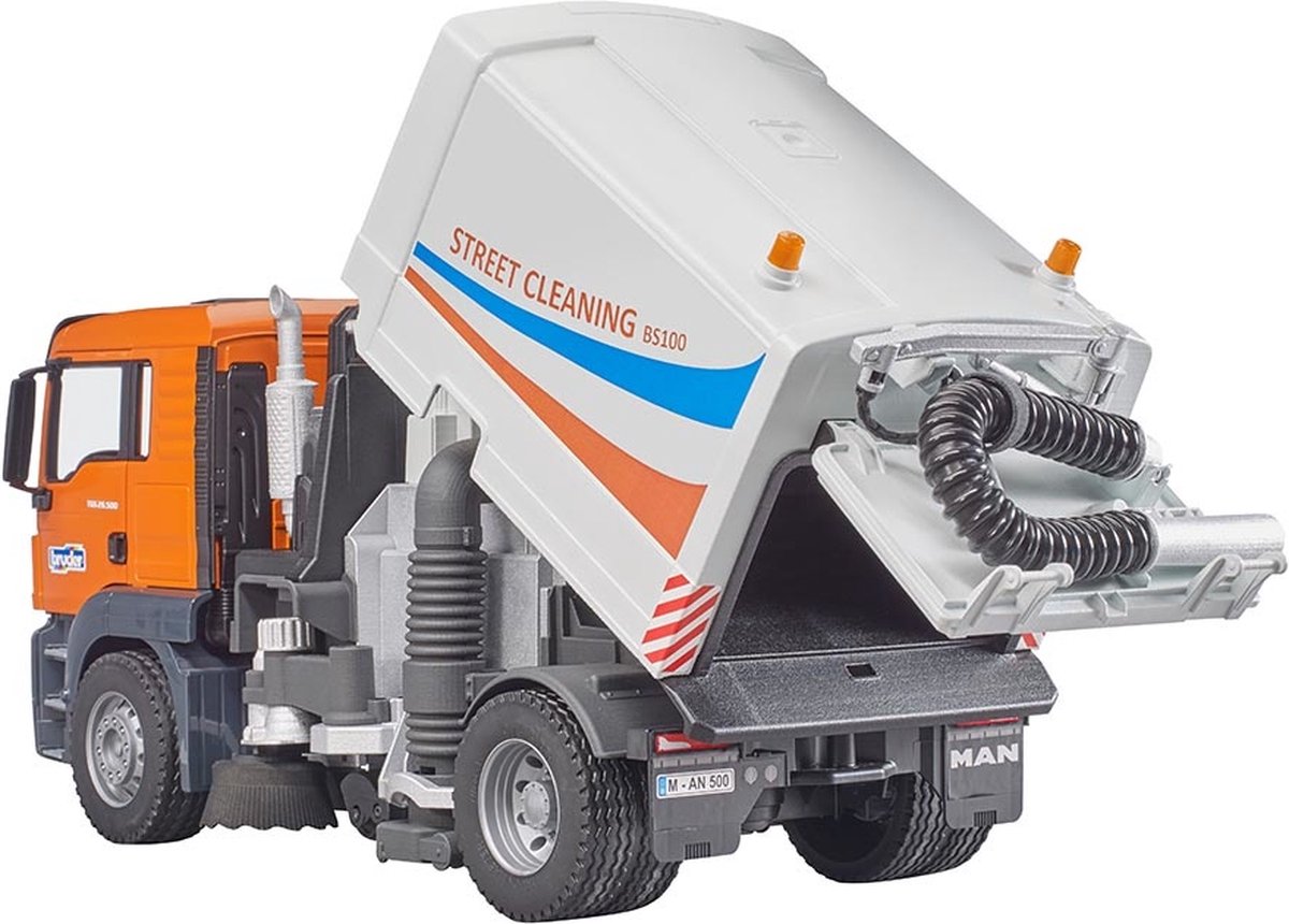 Bruder Car Street Cleaner Man