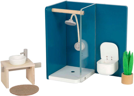 Salle de bain de meubles de maison de poupée en bois Small Foot