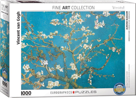 Eurographics - fleur d'amandier [fleurs d'amandier] - Vincent Van Gogh - 1000 pièces 68×48cm (l×h) - puzzle d'art