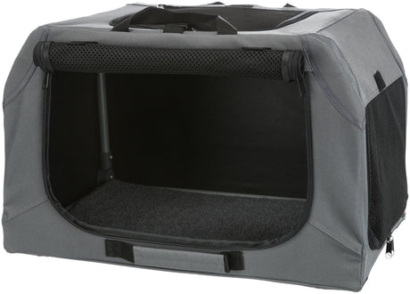 Trixie chenil souple caisse de voyage facile gris