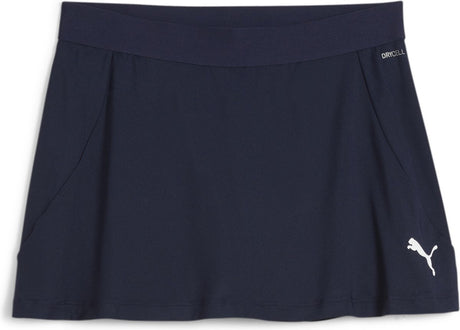 Jupe de sport femme Puma teamgoal jupe - bleu marine-blanc