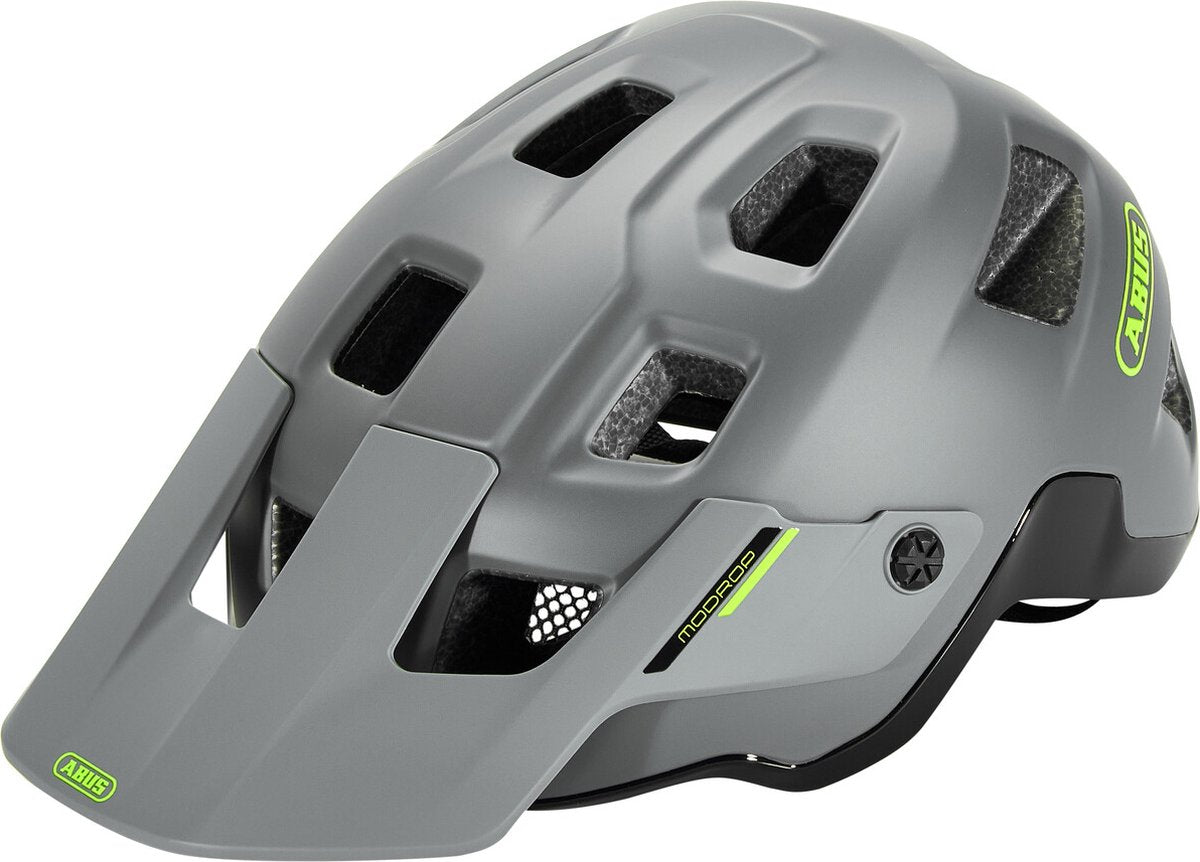 Abus casque modrop mips s 51-55 gris béton