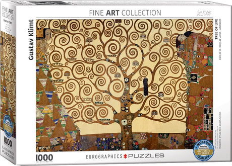 Eurographics - l'arbre de vie [der lebensbaum] - Gustav Klimt - 1000 pièces 68×48cm (l×h) - puzzle d'art