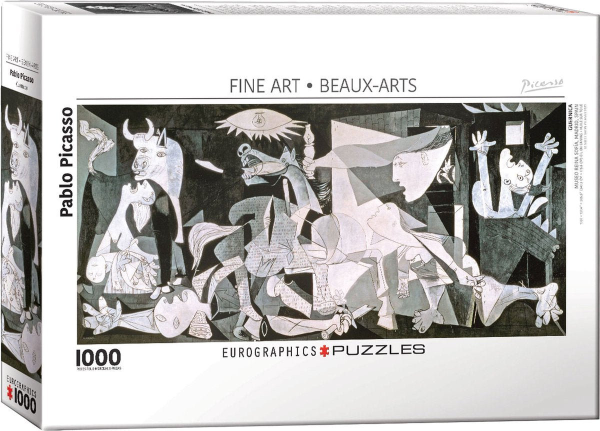 Eurographics - Guernica - Pablo Picasso - 1000 pièces 89,4×39,4cm (l×h) - puzzle
